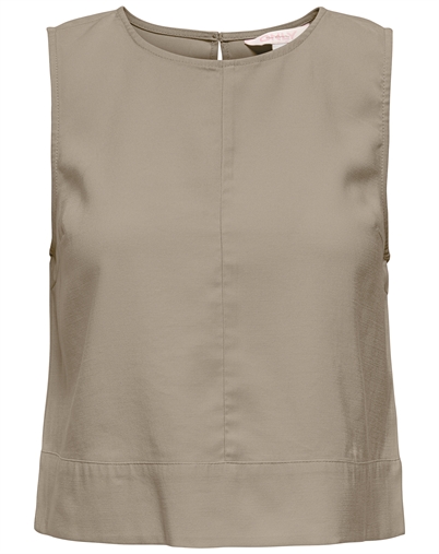 Only - ONLDorsi Aris Loose Top - Taupe Gray